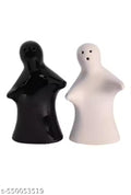 Premium Ceramic Hugging Couple Salt & Pepper Shaker Set