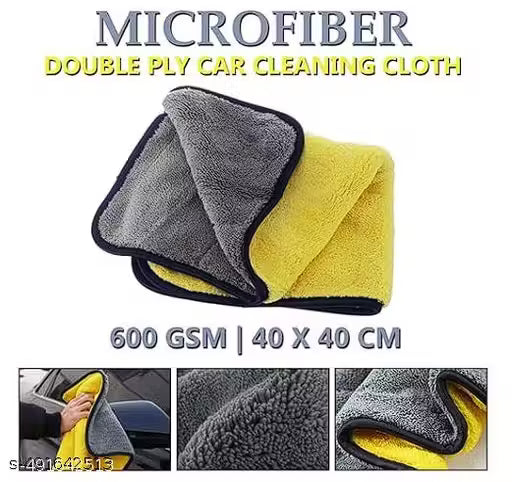 6 PCs Microfiber Car Cleaning Kit