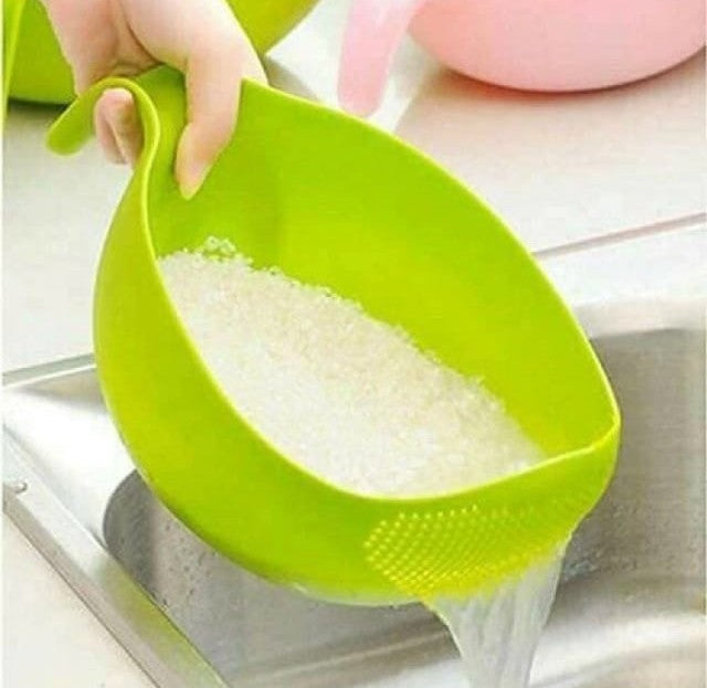 Rice & Fruits Washing Bowl with Handle